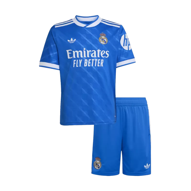 Kids Real Madrid Third Away Soccer Kits 2025/26