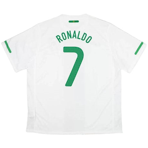 RONALDO #7 Retro Portugal Away Jersey 2010
