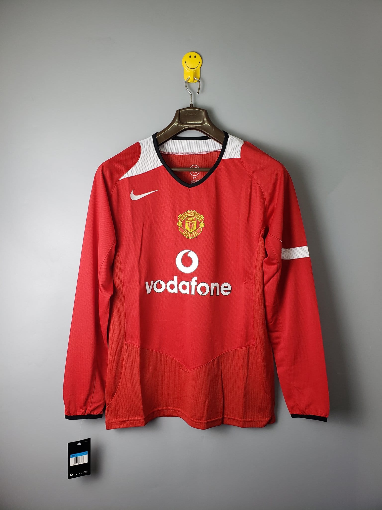 Manchester United 2004/2006 Home Kit – Long Sleeves