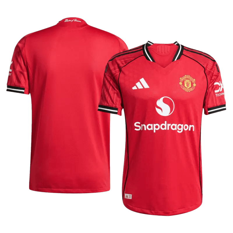 Manchester United Home Custom Player Version Soccer Jersey 2025/26
