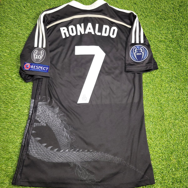 STOCK: REAL MADRID DRAGON Y3 ALL PATCHES (XL-RONALDO)