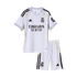 Real Madrid Home Soccer Jersey Kit 2025/26 Kids(Jersey+Shorts)