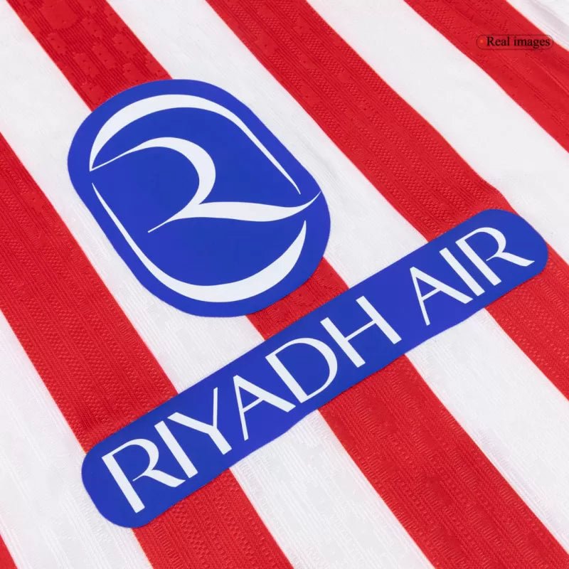 Atletico Madrid Home Custom Player Version Soccer Jersey 2025/26