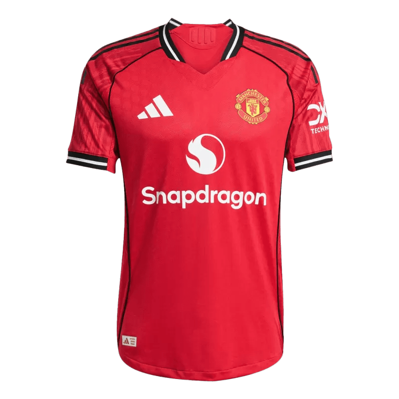 Manchester United Home Custom Player Version Soccer Jersey 2025/26