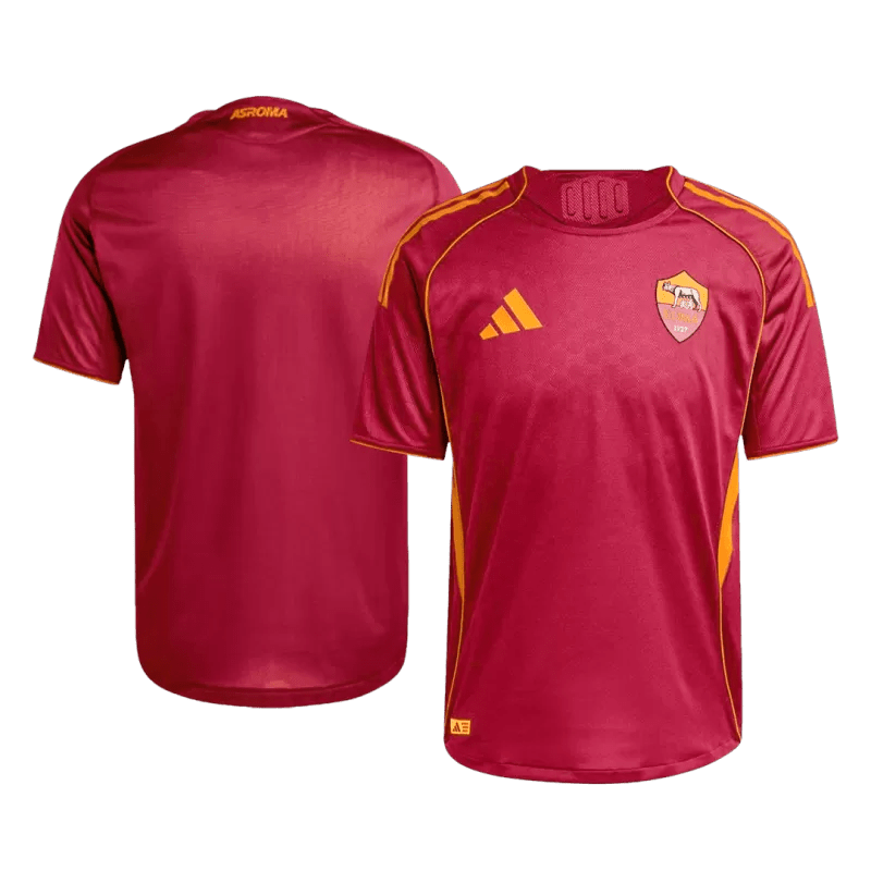 Roma Home Custom Player Version Soccer Jersey 2025/26