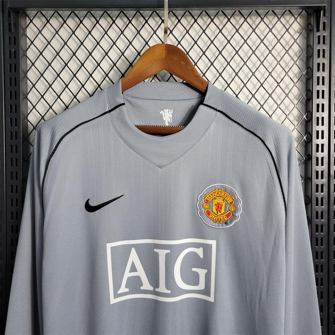 Manchester United 2007/2008 Goalkeeper Kit 4 – Long Sleeve