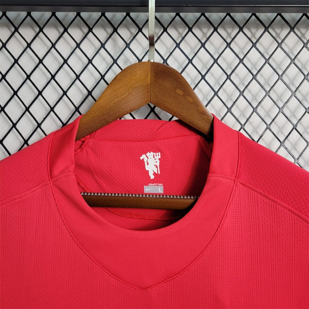 Manchester United 2007/2008 Champions League Final Kit – Long sleeve