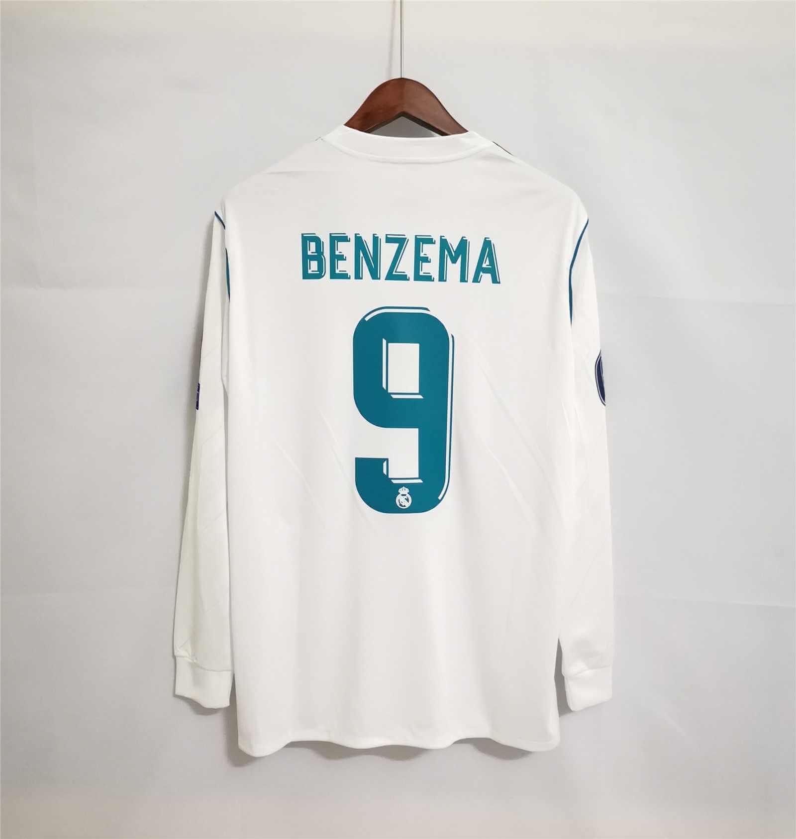 Real Madrid 2017/2018 Home Kit – long sleeves