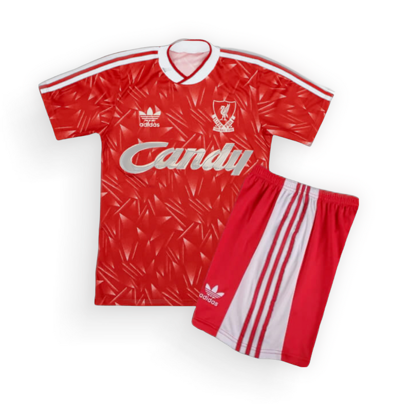 Liverpool FC Retro Home Kids 1989-91