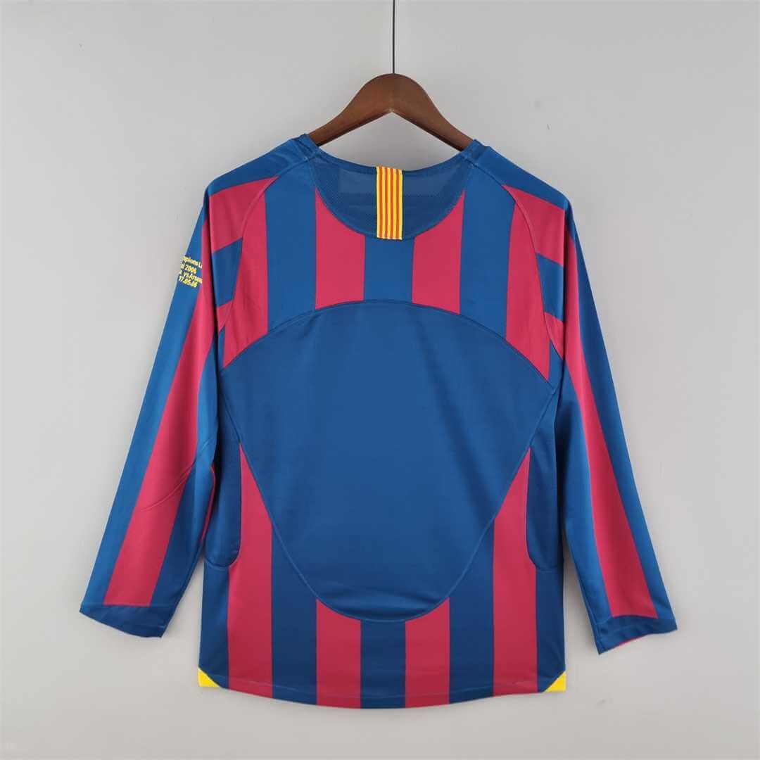 FC Barcelona 2005/2006 Home Kit – Long Sleeves