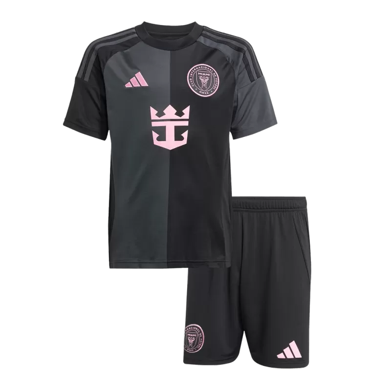 Inter Miami CF Away Soccer Jersey Kit 2025 Kids(Jersey+Shorts)