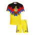 Club America Home Soccer Jersey Kit 2025/26 Kids(Jersey+Shorts)