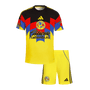 Club America Home Soccer Jersey Kit 2025/26 Kids(Jersey+Shorts)