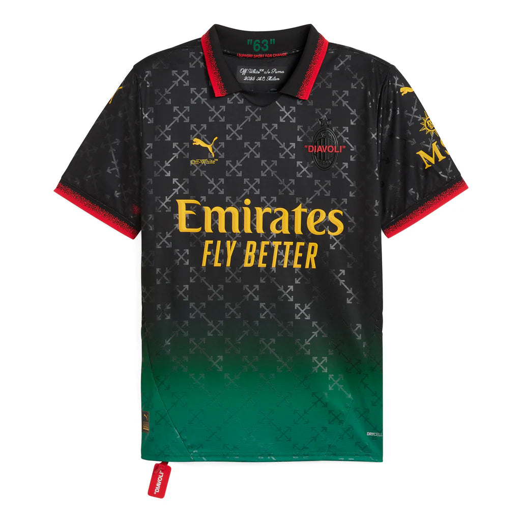 AC Milan X OW (Black)
