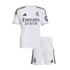 Real Madrid Home Soccer Jersey Kit 2025/26 Kids(Jersey+Shorts)
