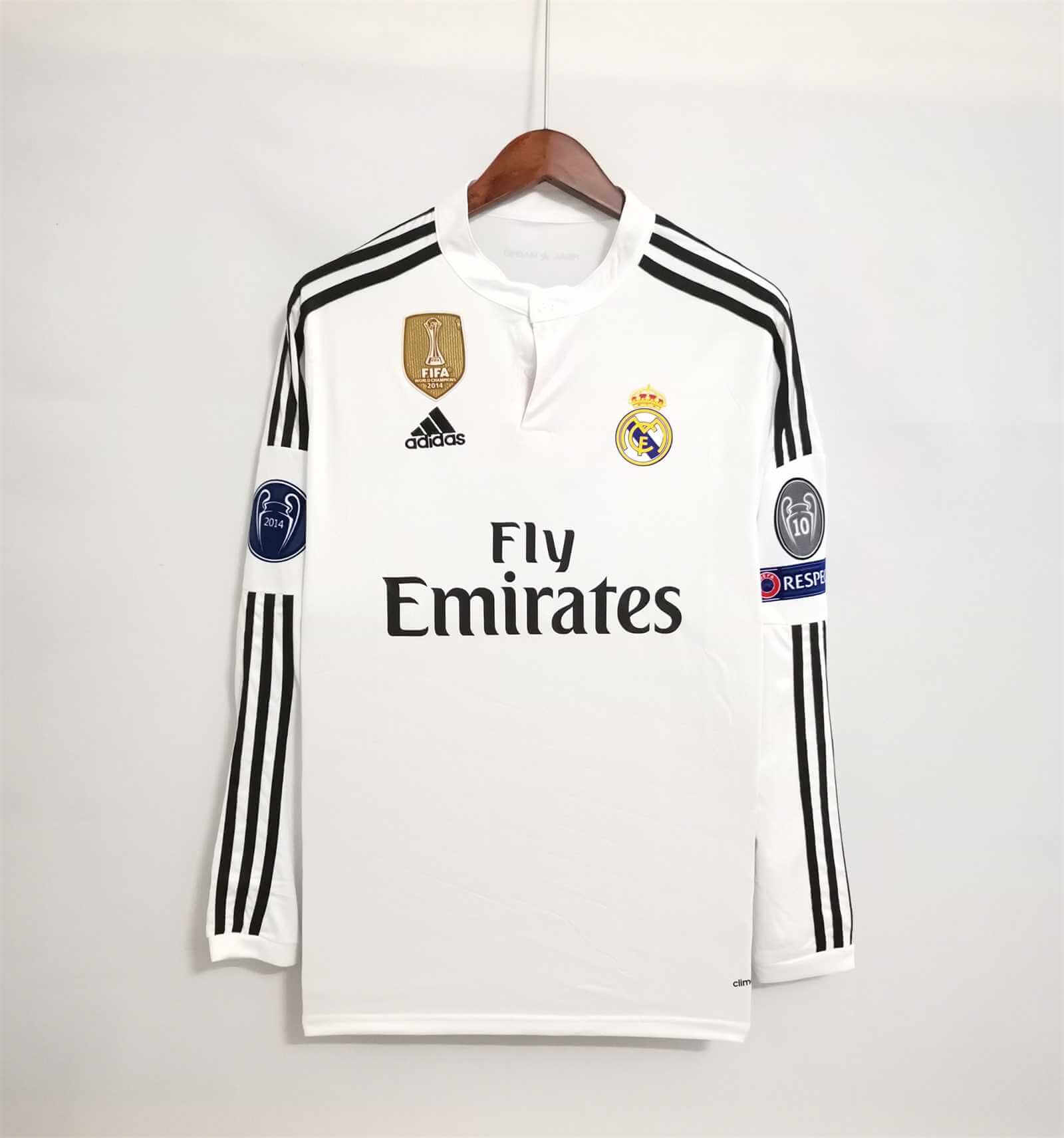 Real Madrid 2014/2015 Home kit – long sleeves