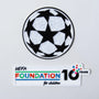 25/26 UCL Starball + 10th Anniversary UEFA Foundation Patch Set