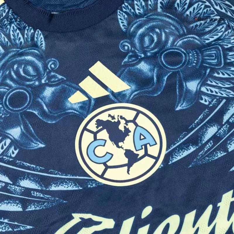 Club America Aguilas Away Custom Player Version Soccer Jersey 2025/26