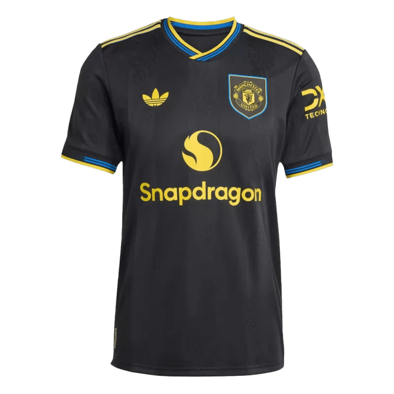Manchester United Third Away Custom Player Version Soccer Jersey 2025/26