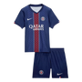PSG Home Soccer Jersey Kit 2025/26 Kids(Jersey+Shorts)