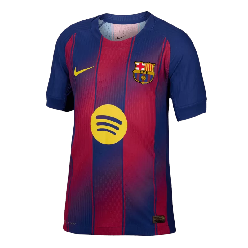Barcelona LAMINE YAMAL #10 Kopa Trophy Edition Home Custom Player Version Soccer Jersey 2025/26