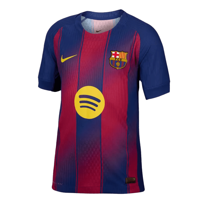 Barcelona LAMINE YAMAL #10 Kopa Trophy Edition Home Custom Player Version Soccer Jersey 2025/26