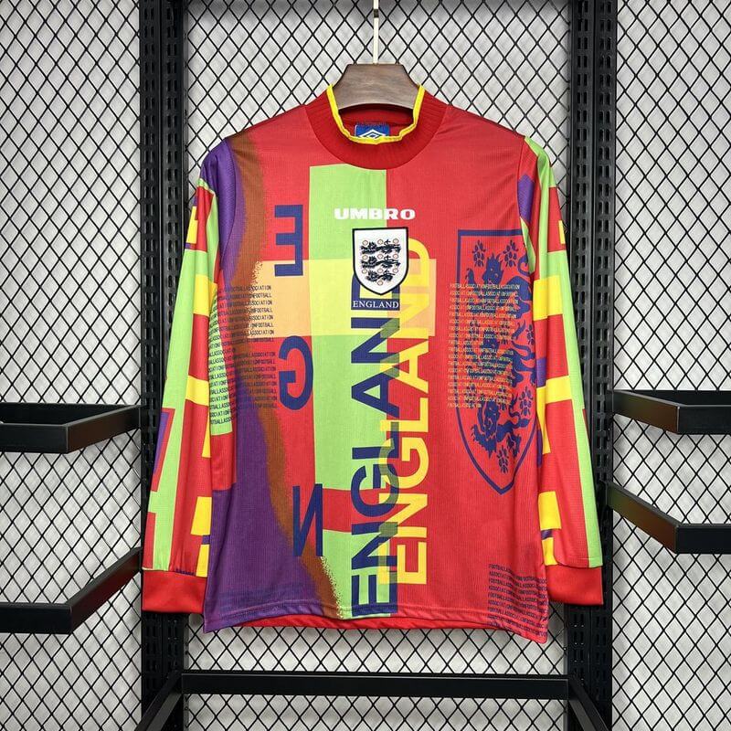 England 1995/1996 goalkeeper Kit – Long Sleeves