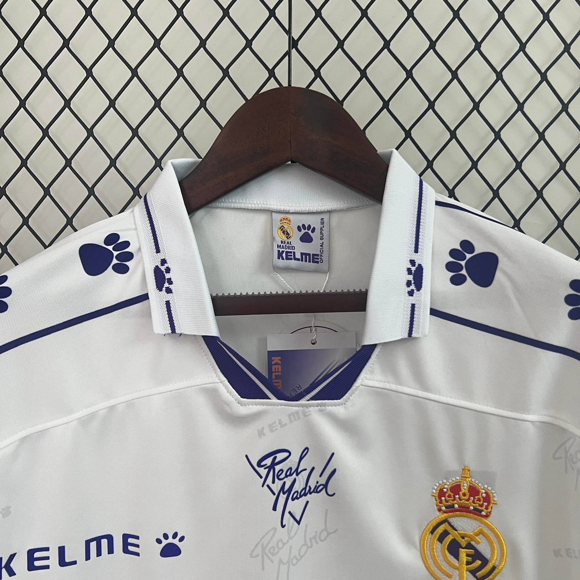 Real Madrid 1994/1996 Home kit -Long sleeve