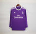 Real Madrid 2016/2017 Away Purple Kit – long sleeves