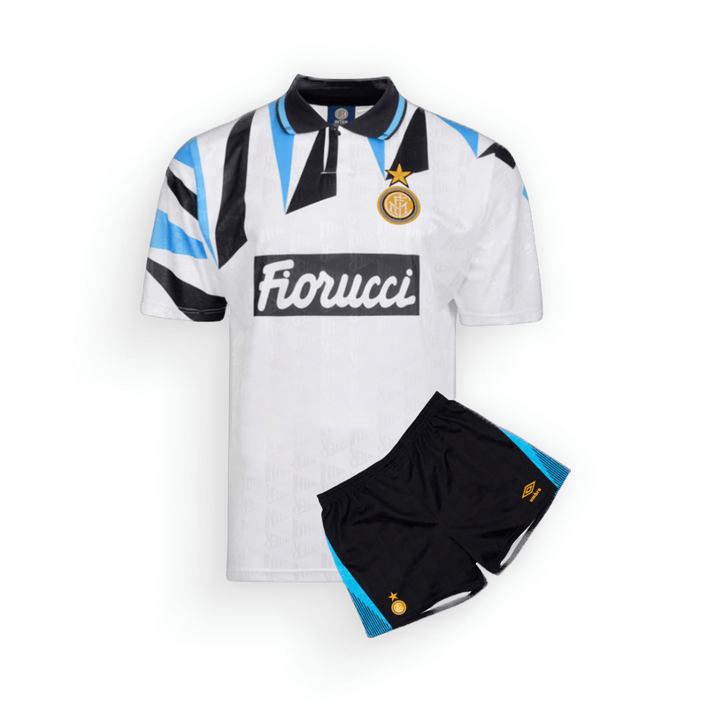 Inter Milan Football 92/93 Kids Retro Kit