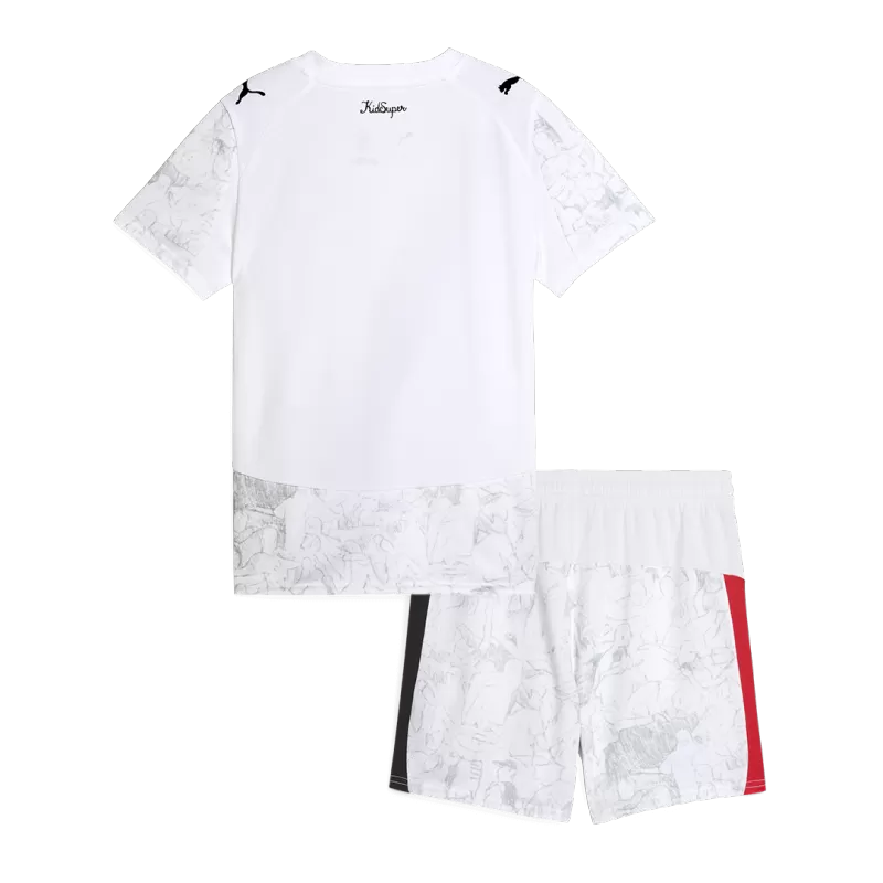 Manchester City Soccer Jersey Kit 2025/26 Kids(Jersey+Shorts)