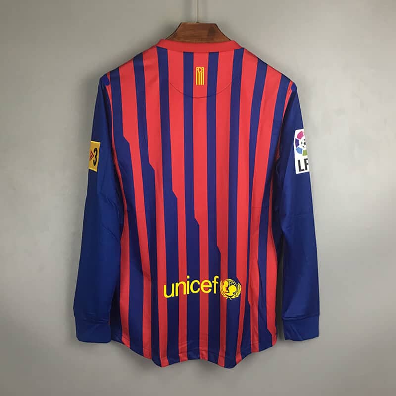 FC Barcelona 2011/2012 Home Kit – Long Sleeves
