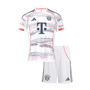 Bayern Munich Away Soccer Jersey Kit 2025/26 Kids(Jersey+Shorts)