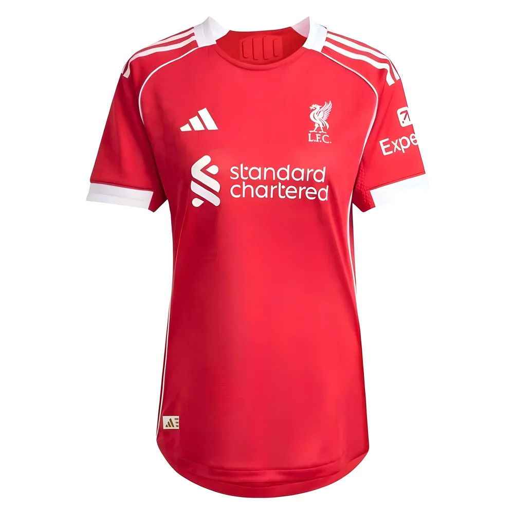 2025-2026 Liverpool Authentic Home Shirt (Womens)