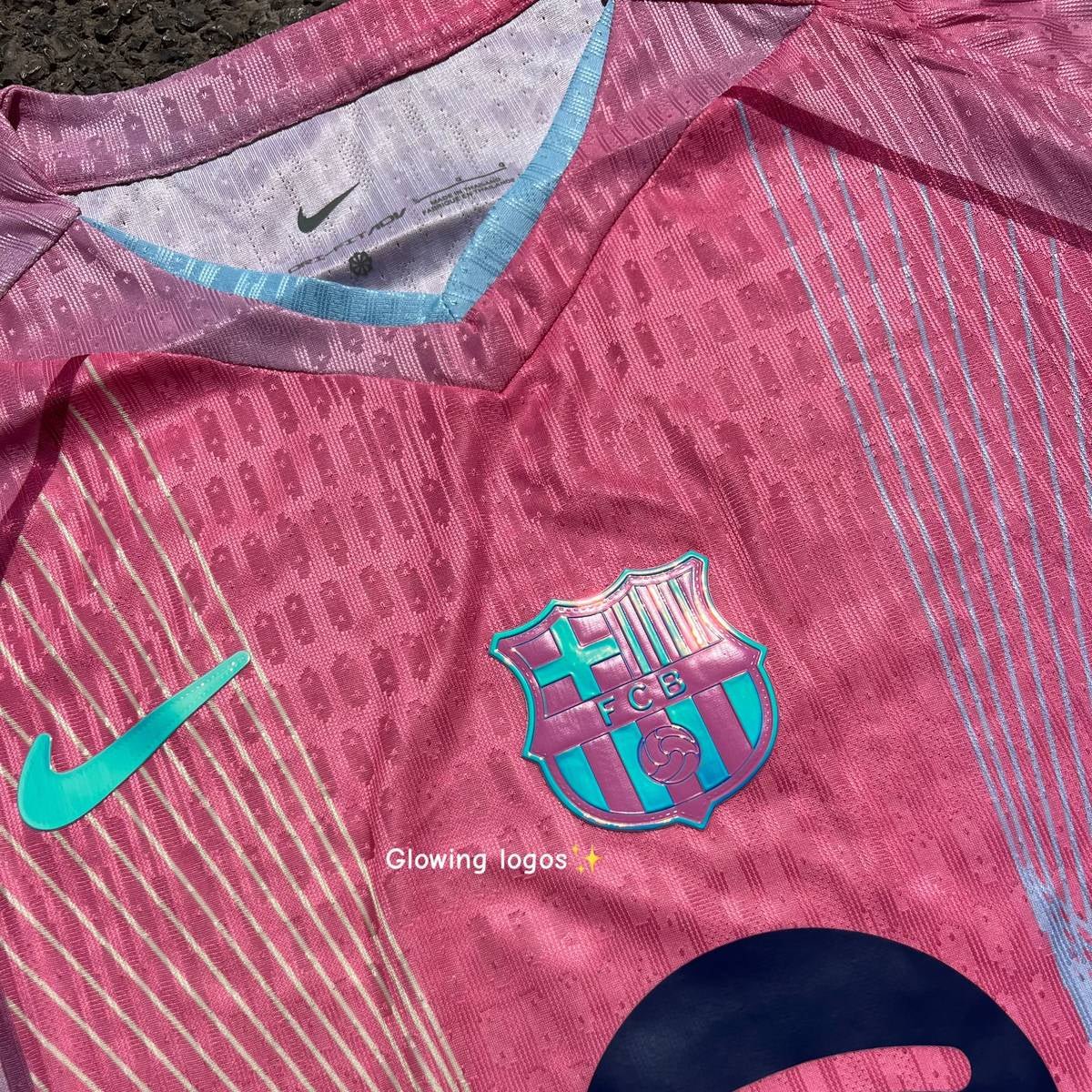 Barcelona Exclusive Pink Jersey